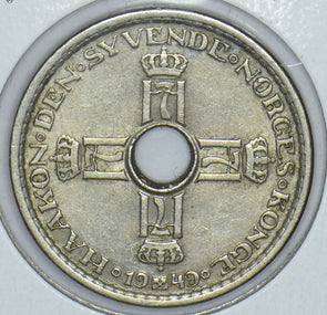 Norway 1949 Krone 190834 combine shipping