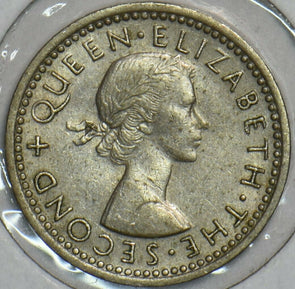 New Zealand 1958 3 Pence 903653 combine shipping