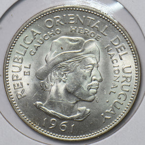 Uruguay 1961 10 Pesos 294165 combine shipping