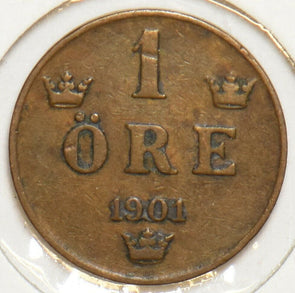 Sweden 1901 Ore 197194 combine shipping