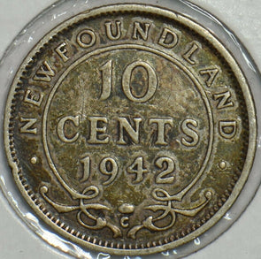 Canada 1942 C 10 Cents Newfoundland 903648 combine shipping