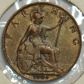 Great Britain 1906 Farthing 197434 combine shipping