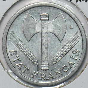 France 1943 2 Francs 292893 combine shipping