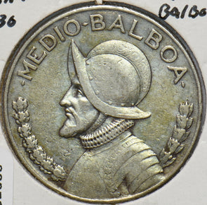 Panama 1930 1/2 Balboa 292586 combine shipping