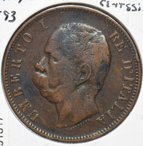Italy 1893 10 Centesimi  191817 combine shipping