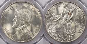 Panama 1947 Balboa PCGS MS 66 Only 2 Graded Higher in PCGS PC1390 combine shippi