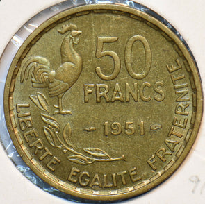 France 1951 50 Francs 294014 combine shipping