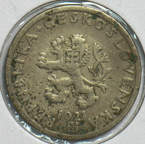 Czechoslovakia 1921 20 Haleru Lion animal 152915 combine shipping