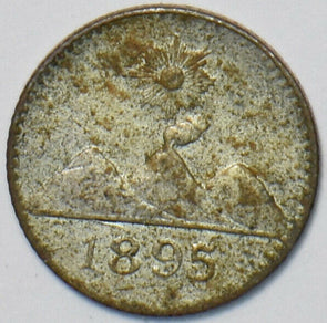 Guatemala 1895 1/4 Real 194064 combine shipping