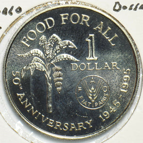 Trinidad & Tobago 1995 Dollar 197183 combine shipping