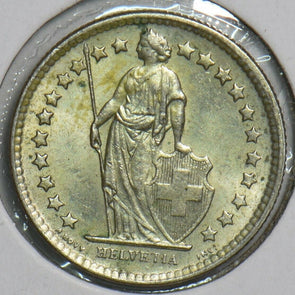 Switzerland 1962 1/2 Franc 298060 combine shipping