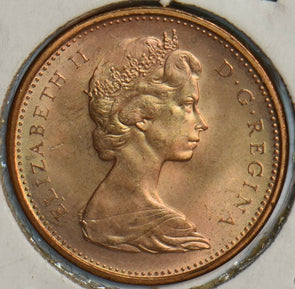 Canada 1965 Cent BU 903697 combine shipping