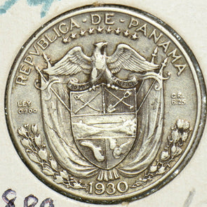 Panama 1930 1/4 Balboa 197445 combine shipping