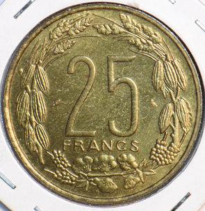 Equatorial African States 1962 25 Francs Eland animal 193769 combine shipping