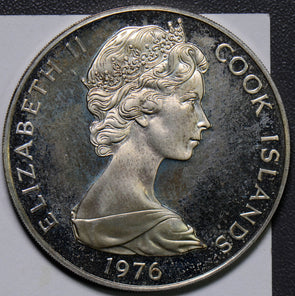 Cook Islands 1976  5 Dollar  bird CA0160 combine shipping