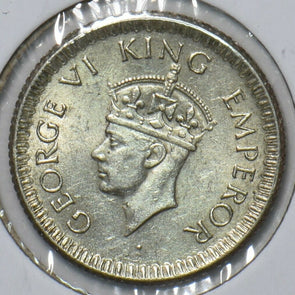 British India 1943 1/4 Rupee 295670 combine shipping