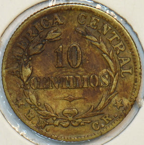 Costa Rica 1942 10 Centimos 196389 combine shipping