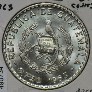 Guatemala 1963 50 Centavos 490734 combine shipping