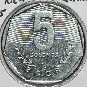 Costa Rica 1985 5 Colones 152691 combine shipping