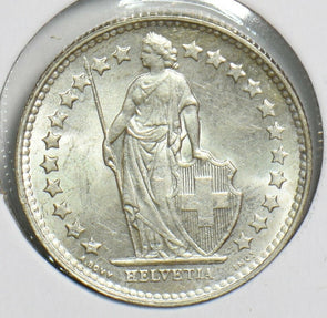 Switzerland 1951 1/2 Franc 240570 combine shipping