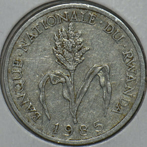 Rwanda 1985 Franc 152057 combine shipping
