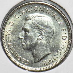 Australia 1943 6 Pence Kangaroo animal Ostrich Georgivs VI 902058 combine shippi