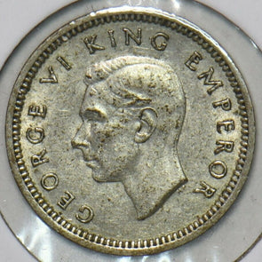 New Zealand 1939 3 Pence 152359 combine shipping