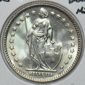 Switzerland 1963 Franc Gem BU 295641 combine shipping