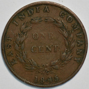 Straits Settlements 1845 Cent east india company 298298 combine shipping