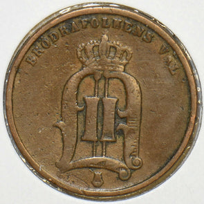 Sweden 1877 2 Ore 240442 combine shipping
