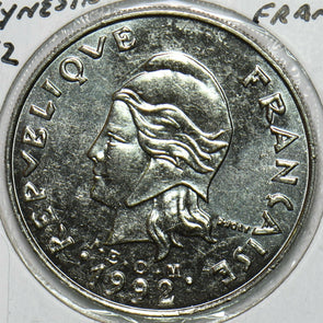 French Polynesia 1992 20 Francs 196919 combine shipping