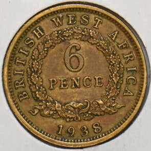 British West Africa 1938 6 Pence 152629 combine shipping