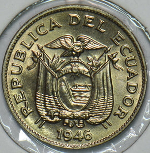 Ecuador 1946 5 Centavos 195944 combine shipping