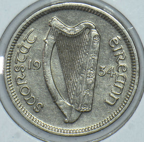 Ireland 1934 3 Pence Hare animal 191380 combine shipping