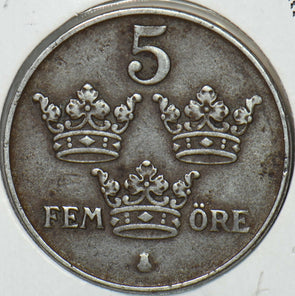 Sweden 1944 5 Ore 194200 combine shipping