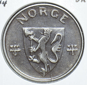 Norway 1944 5 Ore Lion animal 190833 combine shipping