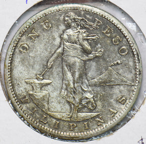 Philippines 1908 S Peso Eagle animal 490193 combine shipping