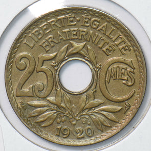 France 1920 25 Centimes 900123 combine shipping