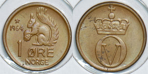 Norway 1964 Ore Squirrel 153880 combine shipping