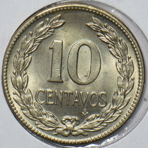El Salvador 1985 10 Centavos gem BU 296225 combine shipping