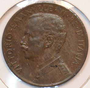 Italy 1915 R 2 Centesimi 194090 combine shipping