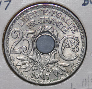 France 1917 25 Centimes  290036 combine shipping