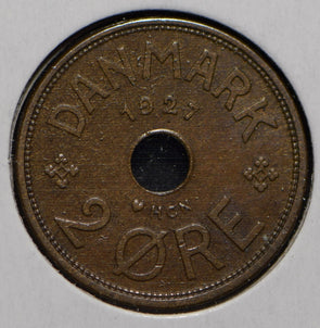 Denmark 1927 2 Ore  901494 combine shipping