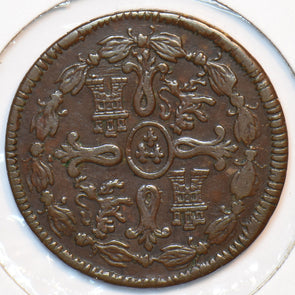 Spain 1820 8 Maravedis 294857 combine shipping