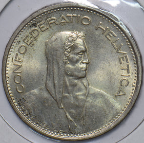 Switzerland 1967 B 5 Francs 240279 combine shipping
