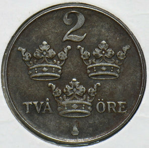 Sweden 1946 2 Ore 193959 combine shipping
