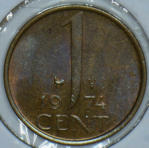 Netherlands 1974 Cent 150467 combine shipping