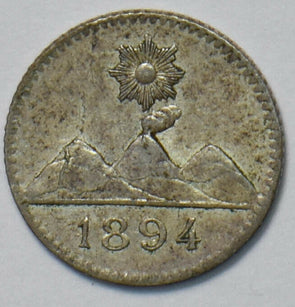 Guatemala 1894 1/4 Real 292883 combine shipping