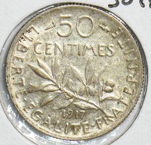 France 1917 50 Centimes 240527 combine shipping
