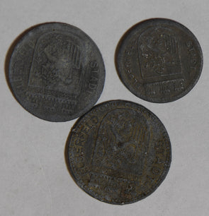 German States 1917 Elberfeld 5/10/50 Pfennig  GE0132 combine shipping